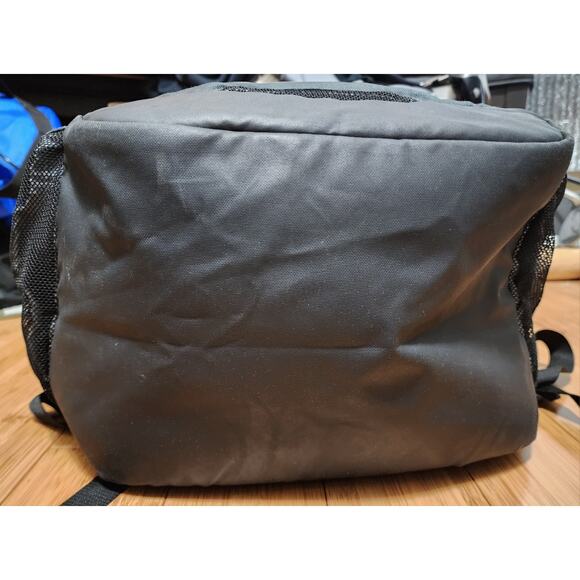 Nike Hoops Elite Max Air 2.0 Quad Zips Backpack 21" Black Gold Sports BA5259-060 - Picture 8 of 13